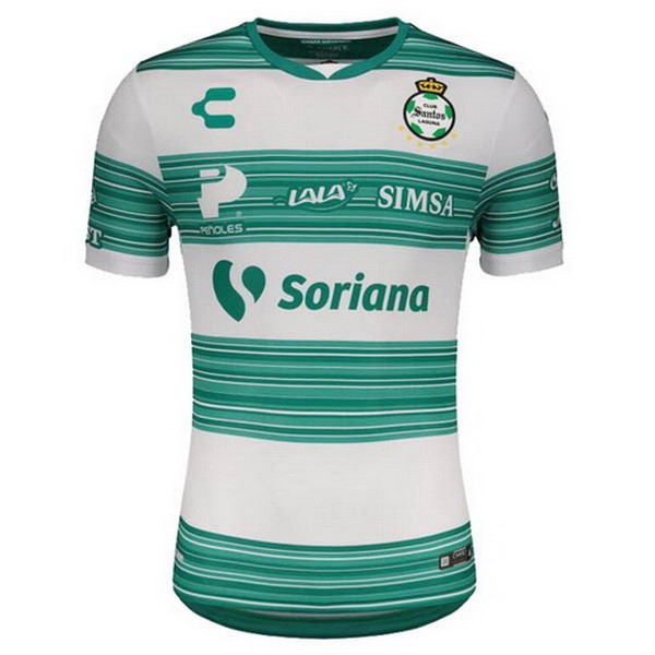 Thailande Maillot Football Santos Laguna Domicile 2020-21 Vert